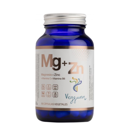 Magnesio con Zinc - 90 Cápsulas. Veggunn. Herbolario Salud Mediterranea