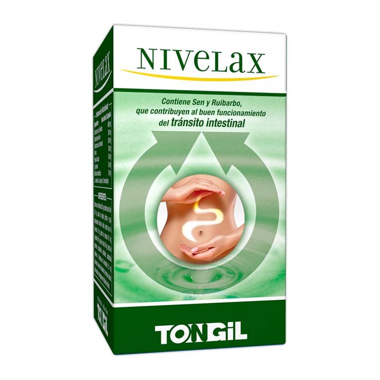 Nivelax - 30 Cápsulas. Tongil. Herbolario Salud Mediterranea