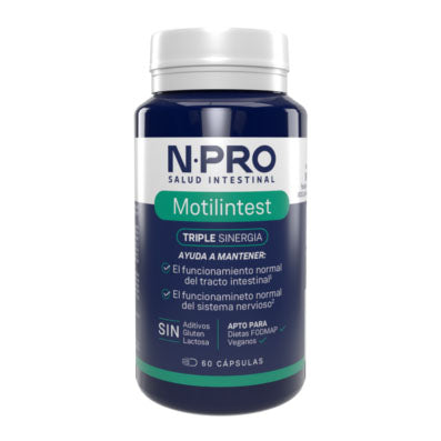 NPro MOTILintest - 60 Cápsulas. NPro. Herbolario Salud Mediterranea