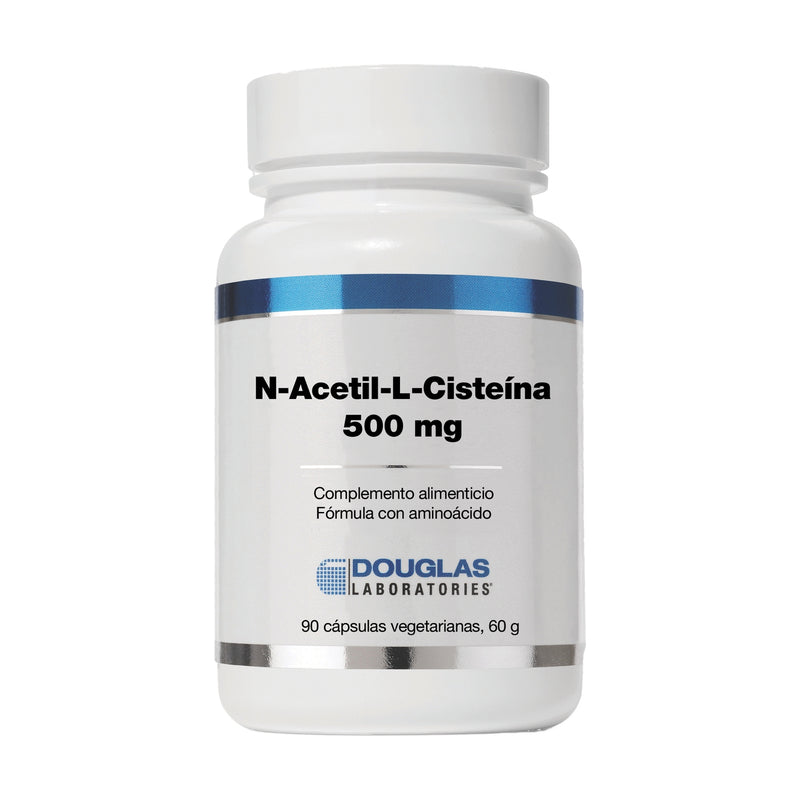 N-Acetil-L-Cisteína 500 mg - 90 Cápsulas. Douglas. Herbolario Salud Mediterranea
