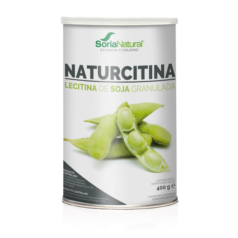 Naturcina (Lecitina de Soja Granulada) - 400 g. Soria Natural