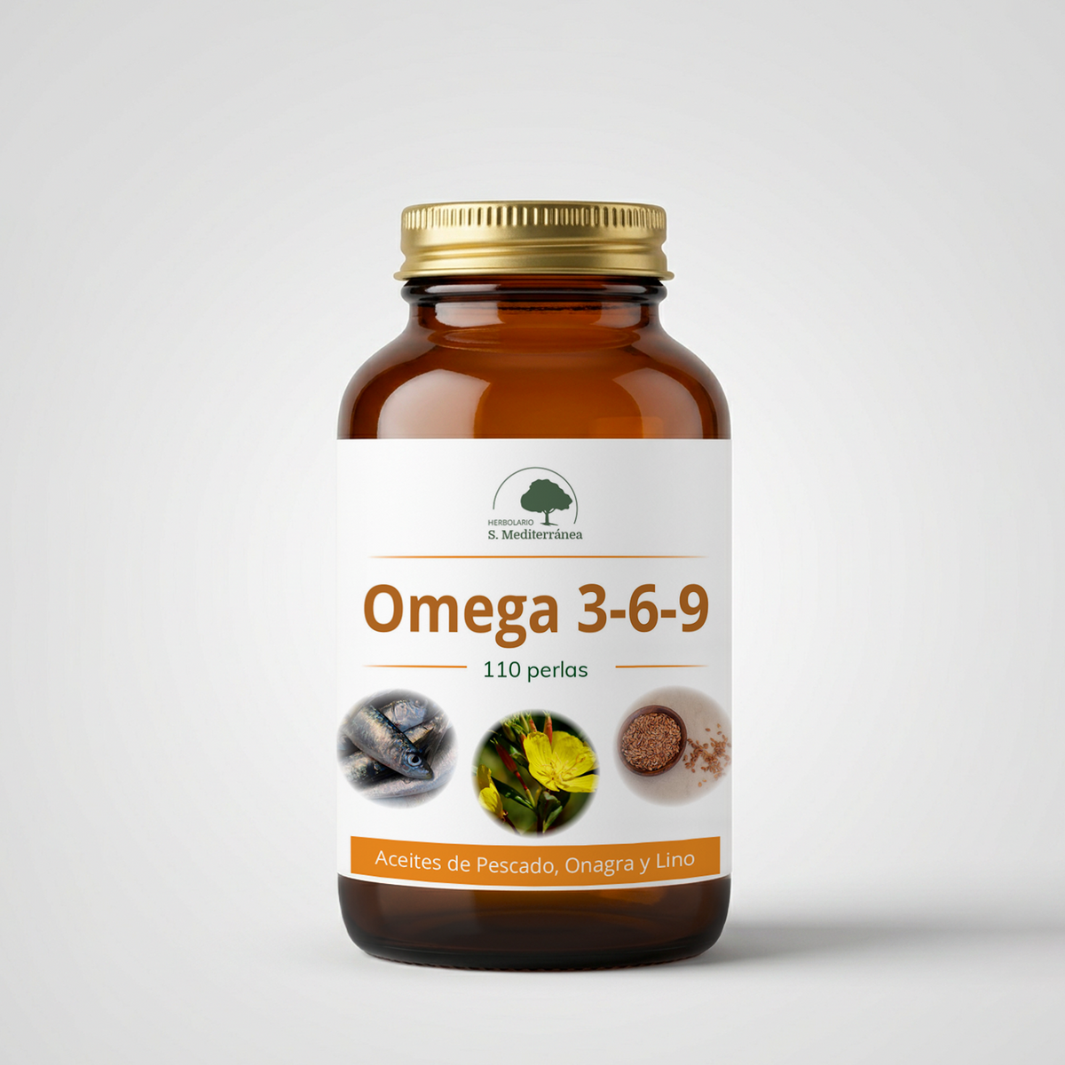 Omega 3-6-9, 110 perlas | Salud Mediterránea