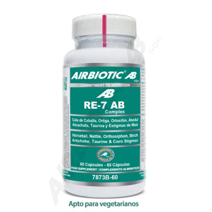Re 7 Complex - 60 Capsulas. Airbiotic AB. Herbolario Salud Mediterranea