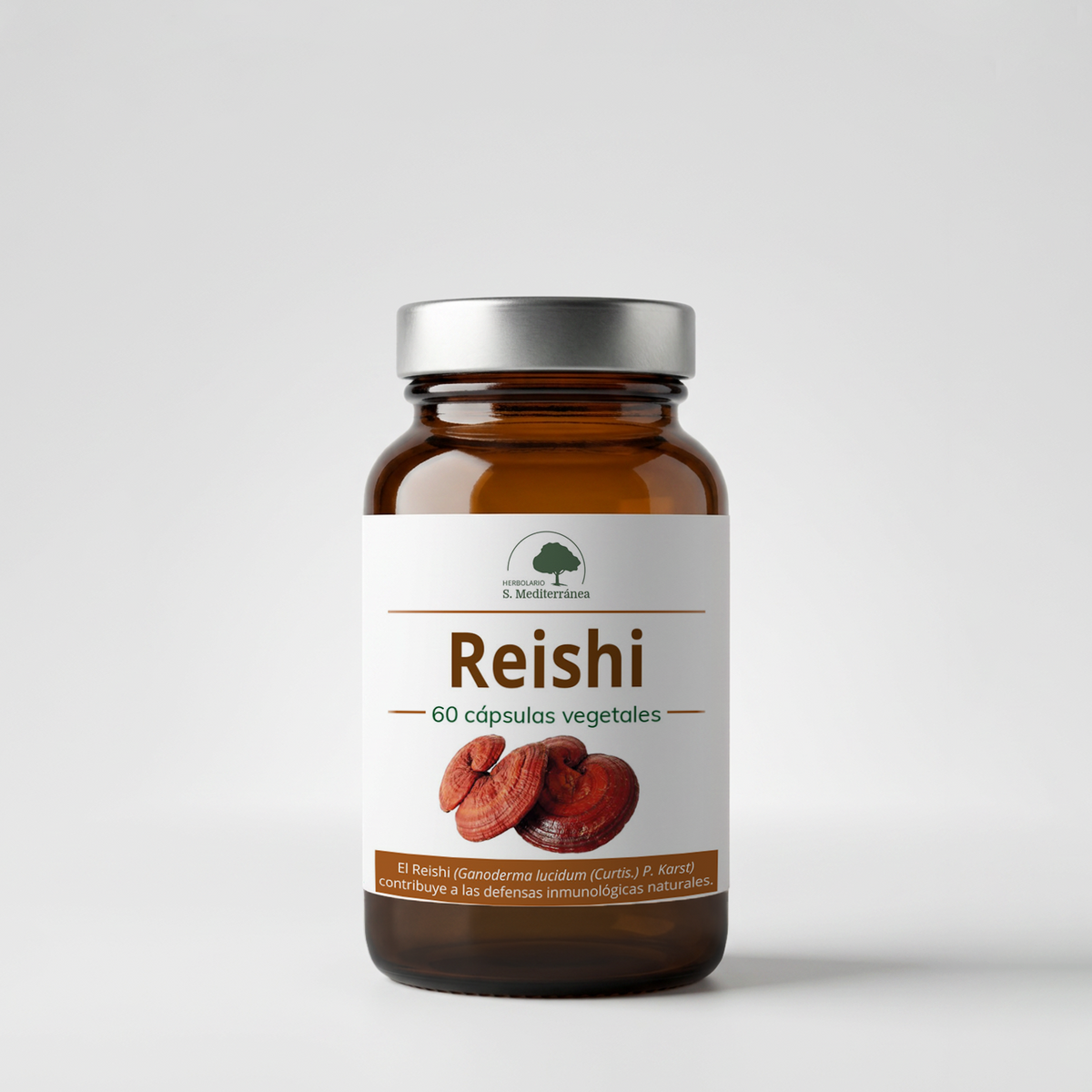 Reishi, 60 cápsulas vegetales | Salud Mediterránea