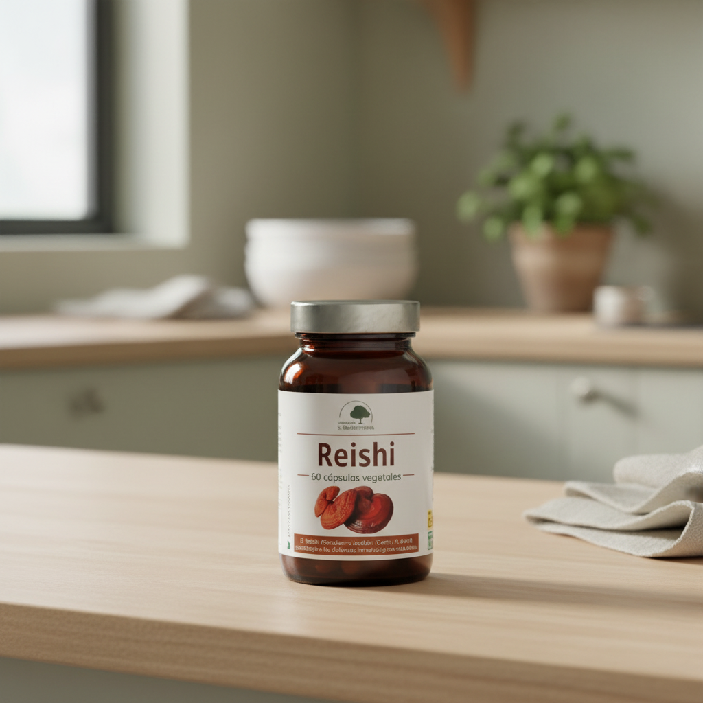 Reishi - 60 Capsulas. Herbolario S. Mediterránea