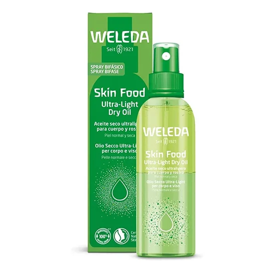 Skin Food Aceite Seco Ultraligero - 100 ml. Weleda. Herbolario Salud Mediterranea
