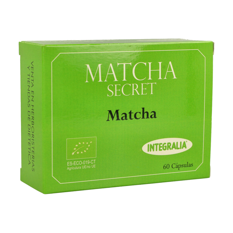 Matcha Ecológico - 60 Cápsulas. Integralia. Herbolario Salud Mediterranea