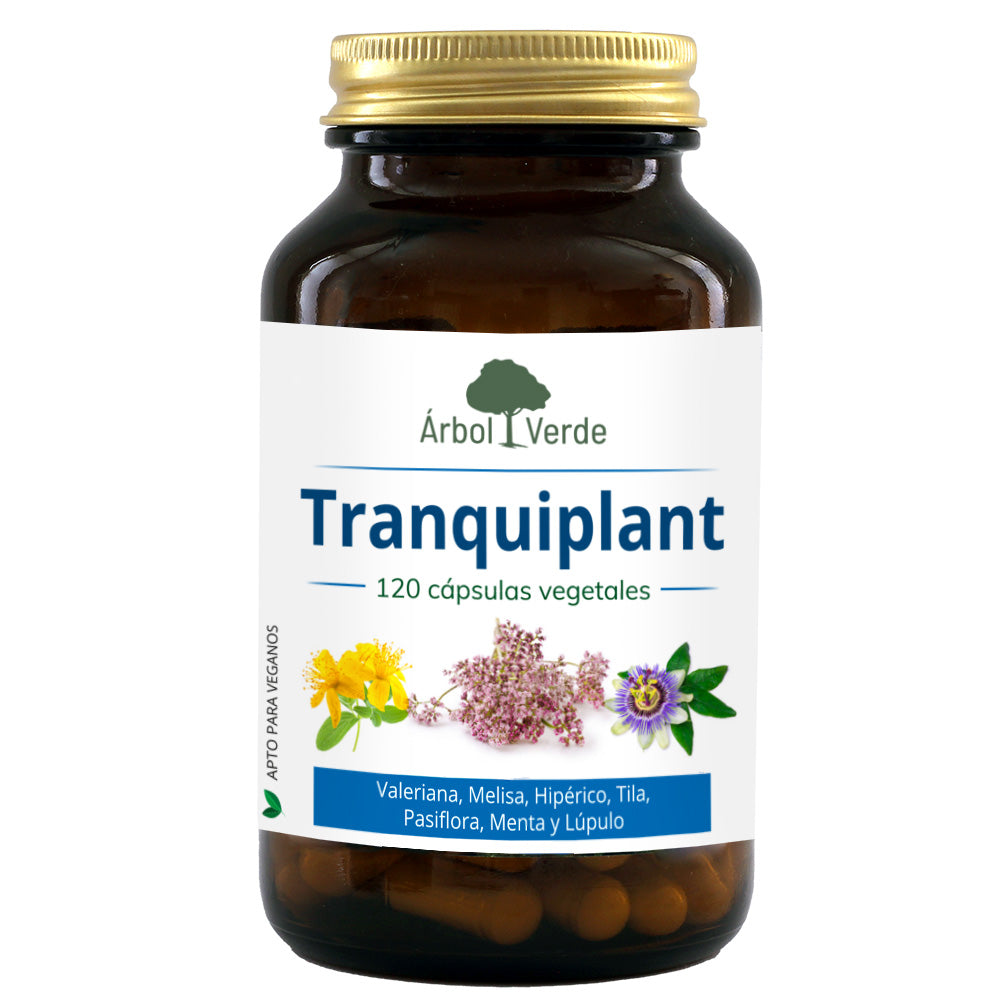 Tranquiplant - 120 Cápsulas. Árbol Verde. Herbolario Salud Mediterránea