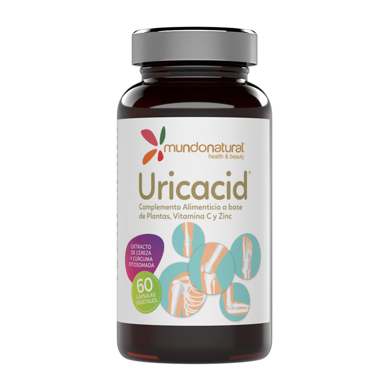 Uricacid - 60 Capsulas. Mundo Natural. Herbolario Salud Mediterranea