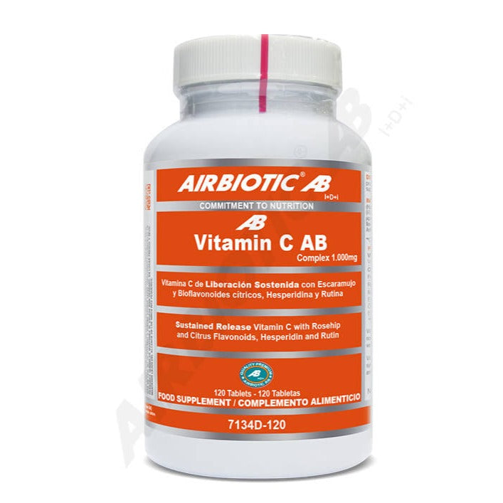 Vitamina C Complex - 120 Tabletas. Airbiotic AB. Herbolario Salud Mediterrania