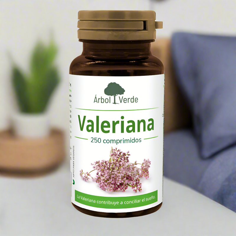 Valeriana - 250 Comprimidos. Arbol Verde