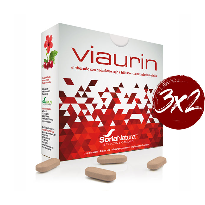 Viaurin - 28 Comprimidos. Soria Natural. Herbolario Salud Mediterranea