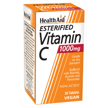 Vitamina C 1000 mg Esterified - 30 Comprimidos. Health Aid. Herbolario Salud Mediterranea
