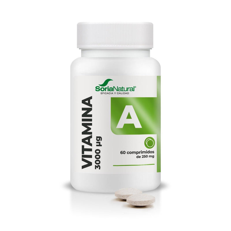 Vitamina A - 60 Comprimidos. Soria Natural. Herbolario Salud Mediterranea