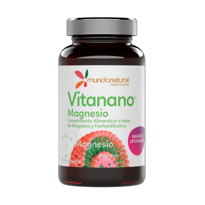 Vitanano Magnesio (liposomados) - 30 Capsulas. Mundo Natural. Herbolario Salud Mediterranea