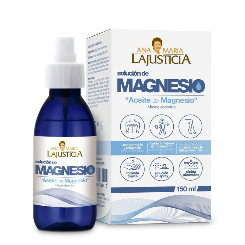 Solución de Magnesio - 150 ml. Ana Mª Lajusticia. Herbolario Salud Mediterranea
