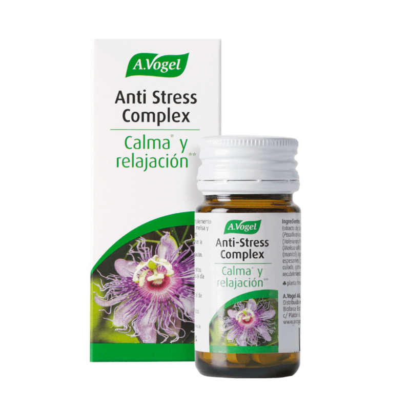 Anti Stress Complex - 30 Comprimidos. A.Vogel. Herbolario Salud Mediterranea
