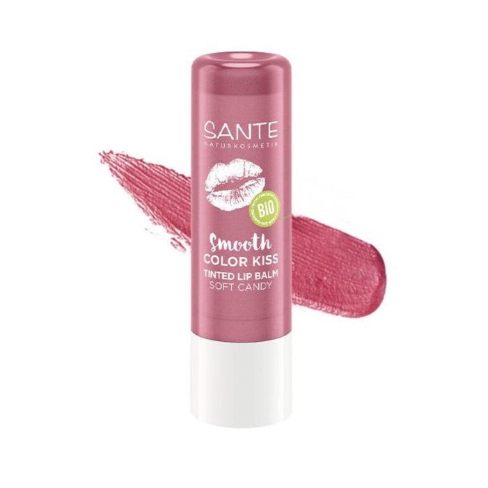 Balsamo Labial Color Kiss 03 Soft Candy BIO - 4,8g. Sante. Herbolario Salud Mediterranea