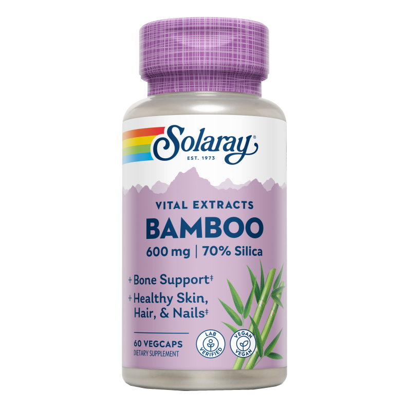 Bamboo 300 mg - 60 Cápsulas. Solaray. Herbolario Salud Mediterranea
