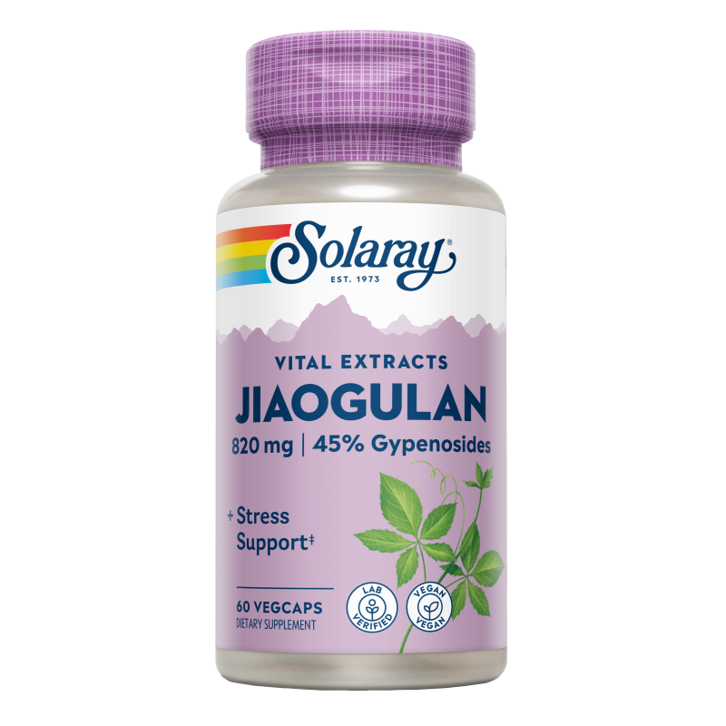 Jiaogulan 410 Mg - 60 Cápsulas. Solaray