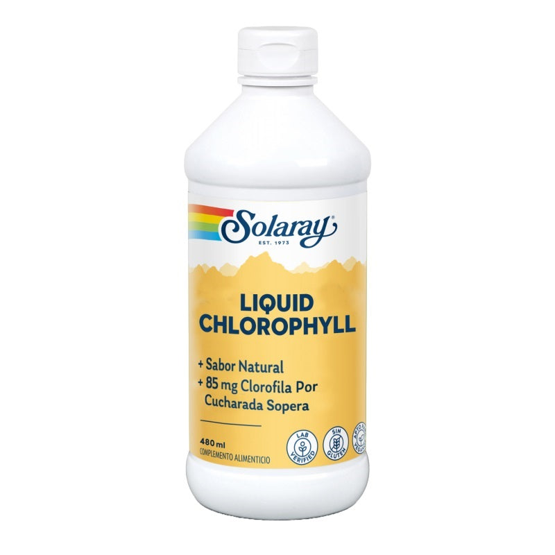 Chlorophyll Líquida - 480 ml. Solaray. Herbolario Salud Mediterranea
