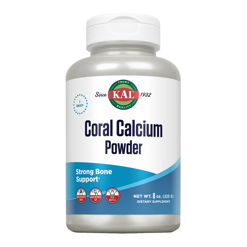 Coral Calcium Powder - 225gr. Solaray. Herbolario Salud Mediterranea