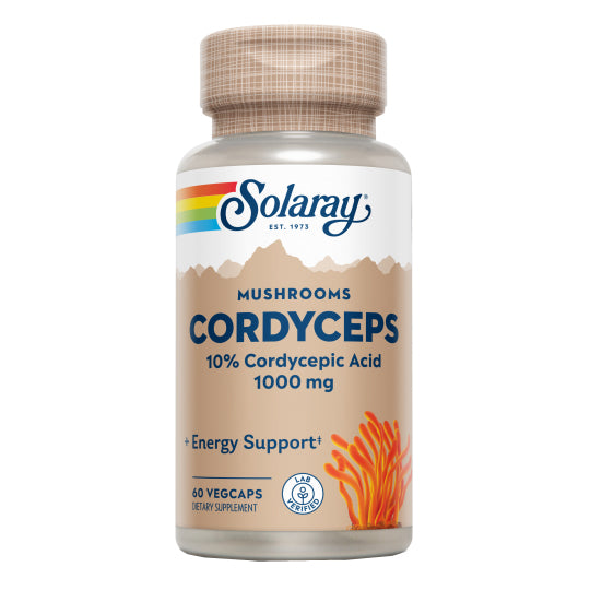 Cordyceps - 60 VegCaps. Solaray. Herbolario Salud Mediterranea