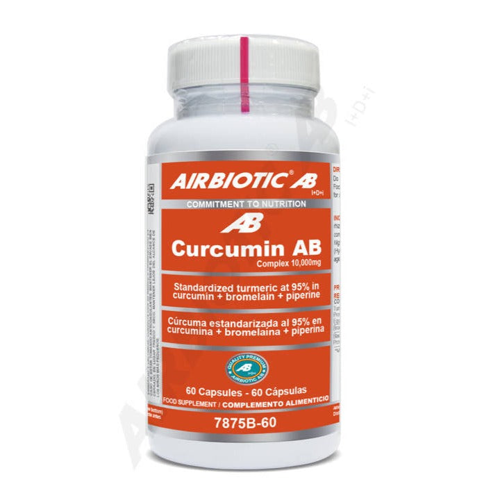 Curcuma Complex 10.000 Mg - 60 Capsulas. Airbiotic. Herbolario Salud Mediterranea