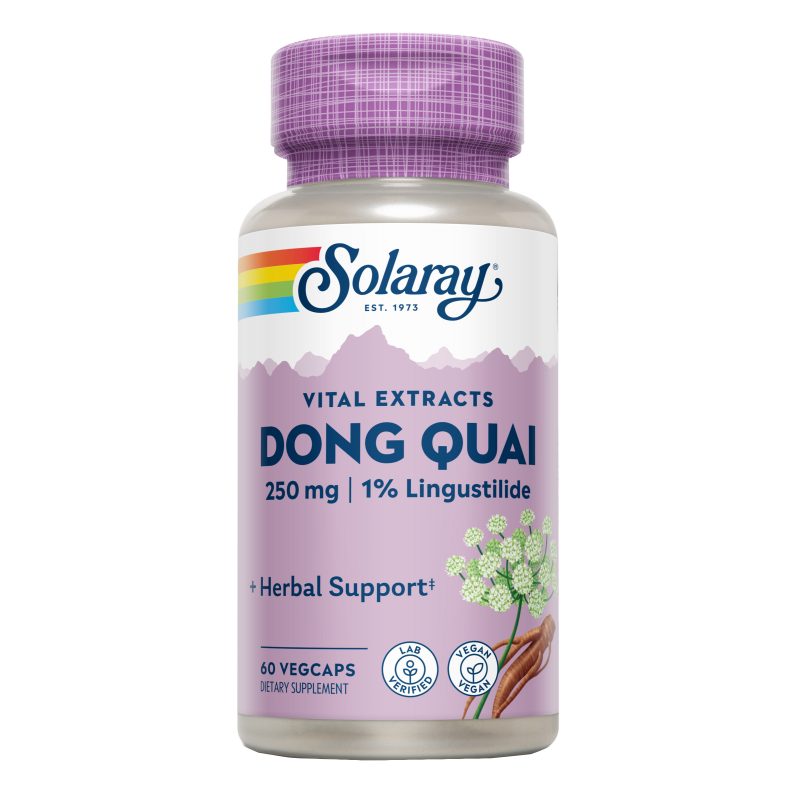Dong Quai 250 mg - 60 Cápsulas. Solaray. Herbolario Salud Mediterránea