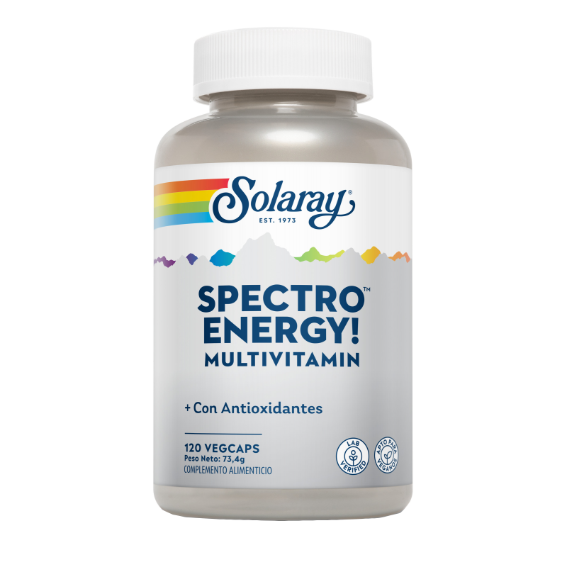 Energy Spectro - 120 Cápsulas vegetales. Solaray. Herbolario Salud Mediterránea