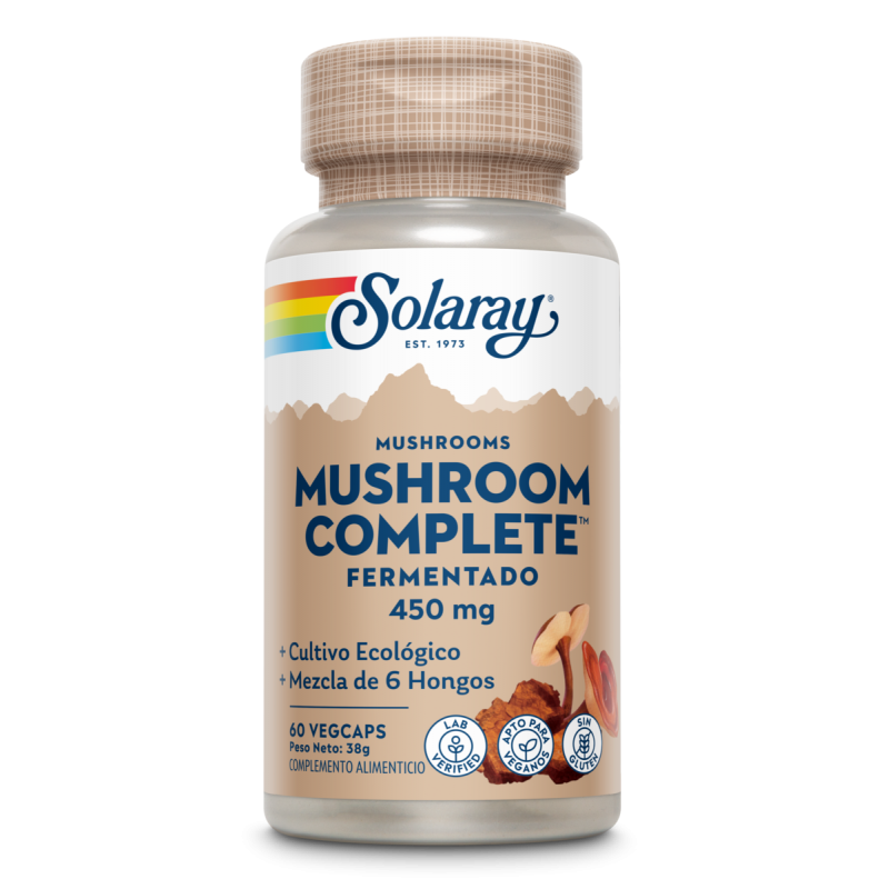 Fermented Mushroom Complete™ -  60 VegCaps. Solaray. Herbolario Salud Mediterranea