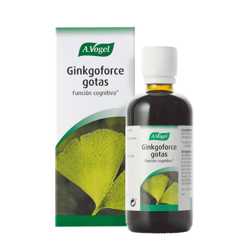 Ginkgoforce gotas - 100 ml. A. Vogel. Herbolario Salud Mediterranea