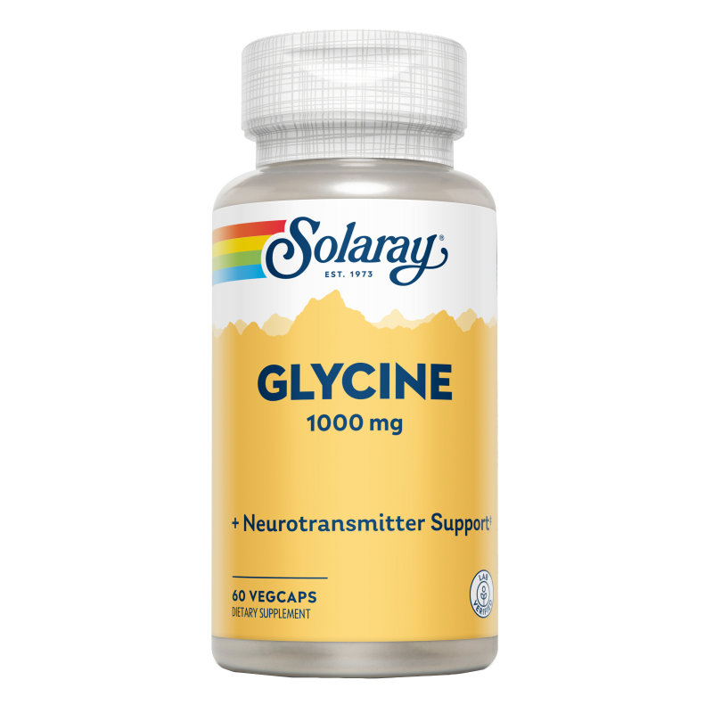 Glycine 1000 mg- 60 VegCaps. Solaray. Herbolario Salud Mediterranea