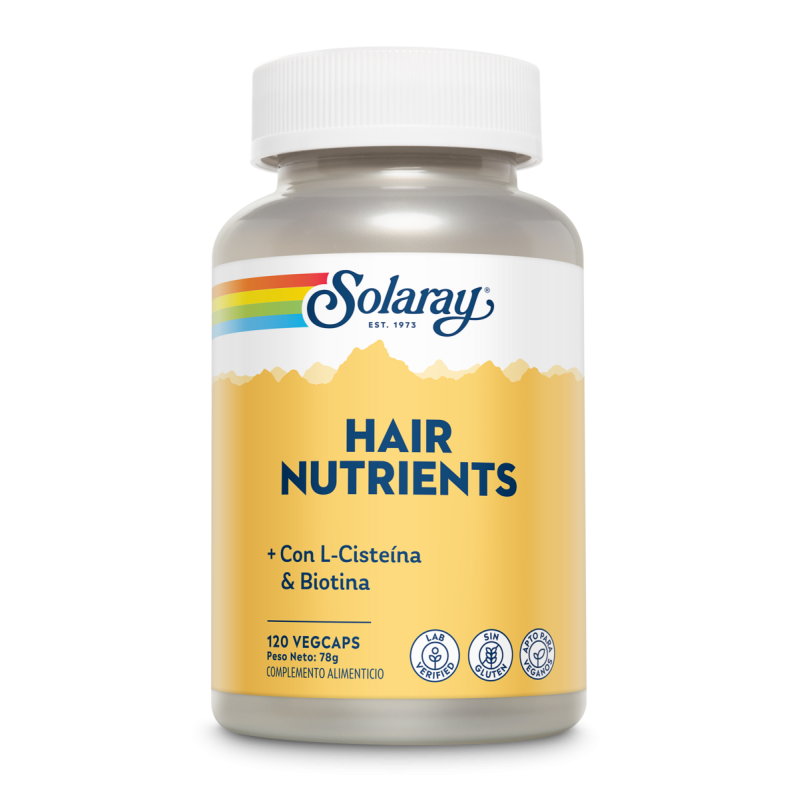 Hair Nutriens™ - 120 VegCaps. Solaray. Herbolario Salud Mediterranea