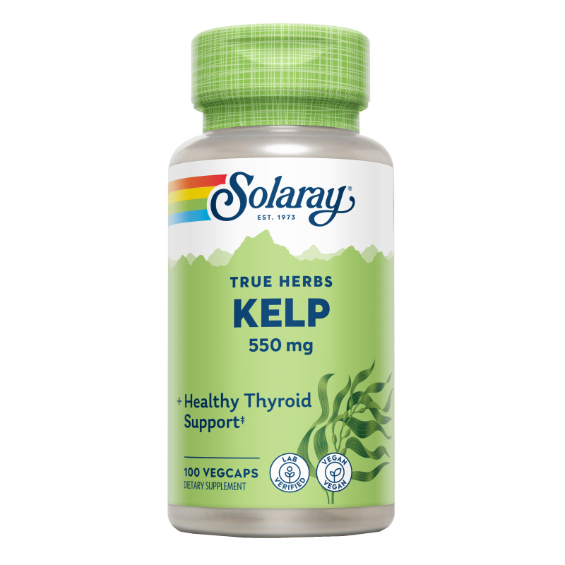 Kelp 550 mg - 100 VegCaps. Solaray. Herbolario Salud Mediterranea