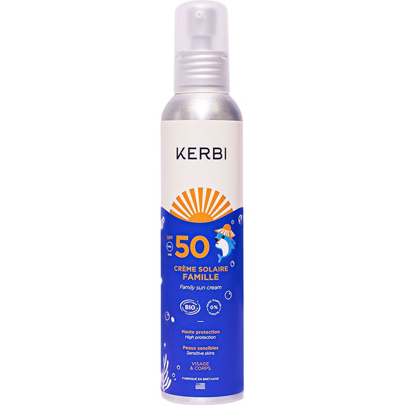 Crema Solar Familiar SPF50 - 150g. Kerbi. Herbolario Salud Mediterranea