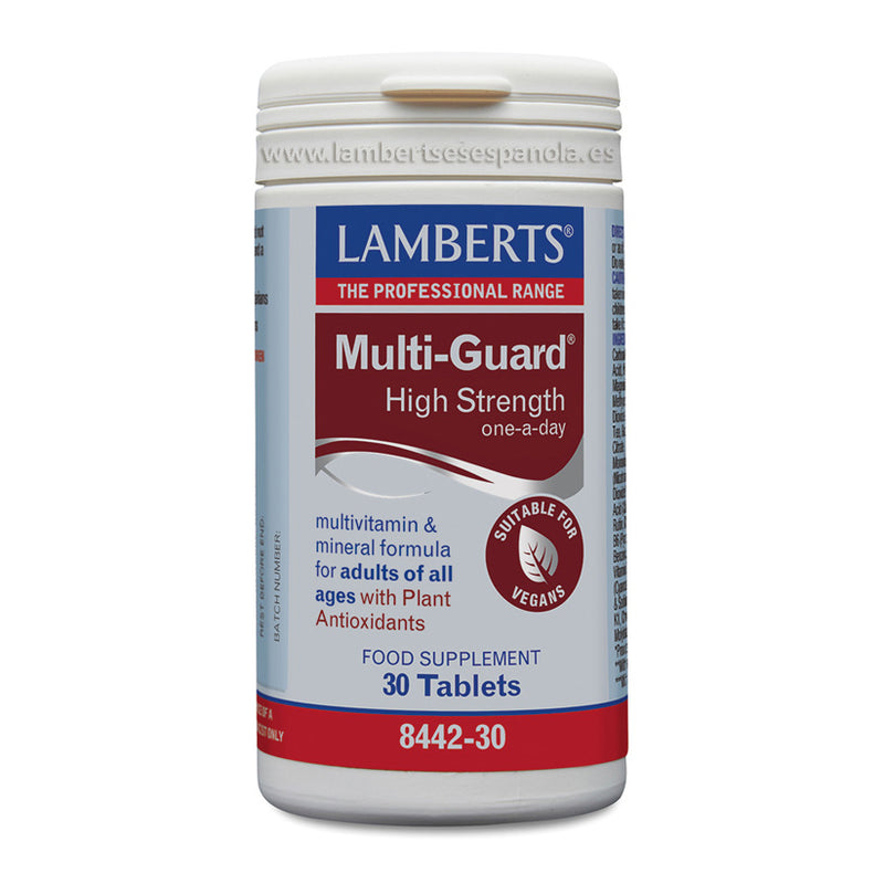 Multi-Guard® Vegano - 30 Tabletas. Lamberts. Herbolario Salud Mediterranea