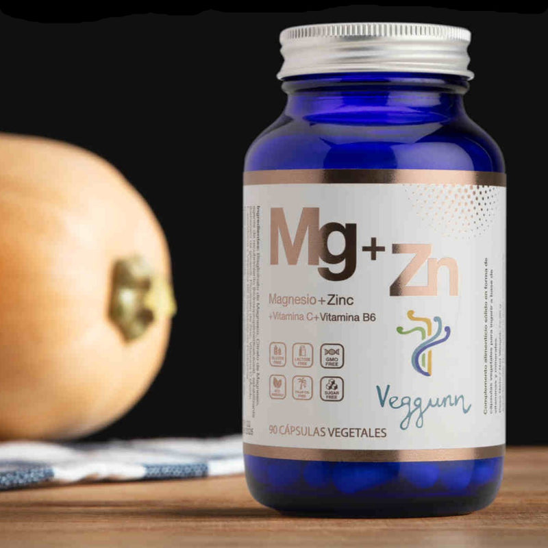 Magnesio con Zinc - 90 Cápsulas. Veggunn. Herbolario Salud Mediterranea