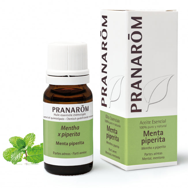 Aceite Esencial Menta Piperita - 10 ml. Pranarom. Herbolario Salud Mediterránea
