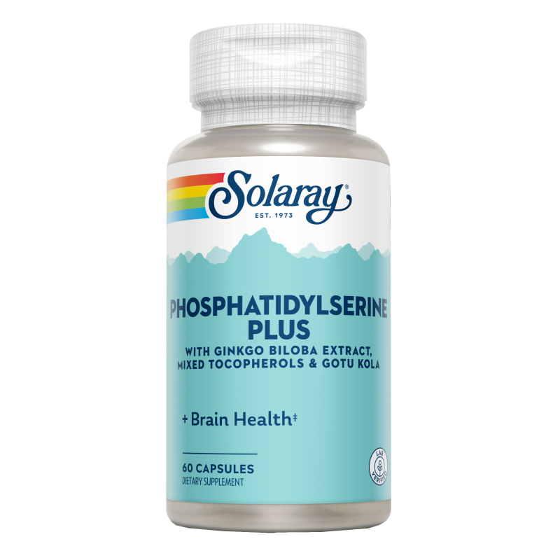 Phosphatidylserine Plus (Fosfatidil Serina) - 60 caps. Solaray. Herbolario Salud Mediterranea