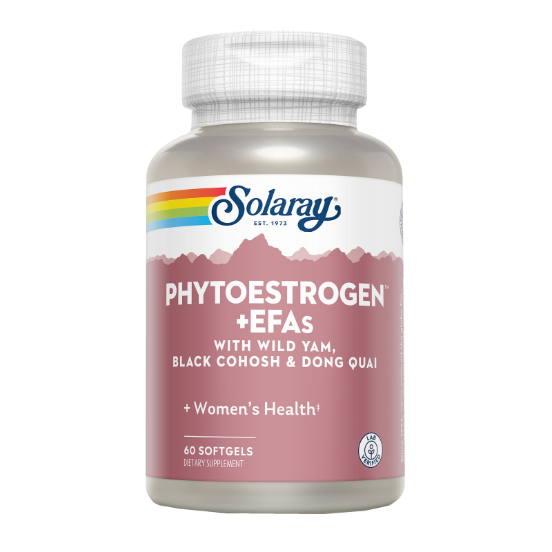 Phytoestrogen Plus EFAs - 60 perlas. Solaray. Herbolario Salud Mediterranea
