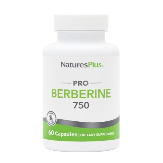Pro Berberina 750 mg  - 60 Capsulas. Natures Plus. Herbolario Salud Mediterranea