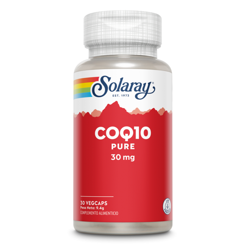 CoQ10 30 mg Pura - 30 Capsulas. Solaray. Herbolario Salud Mediterránea
