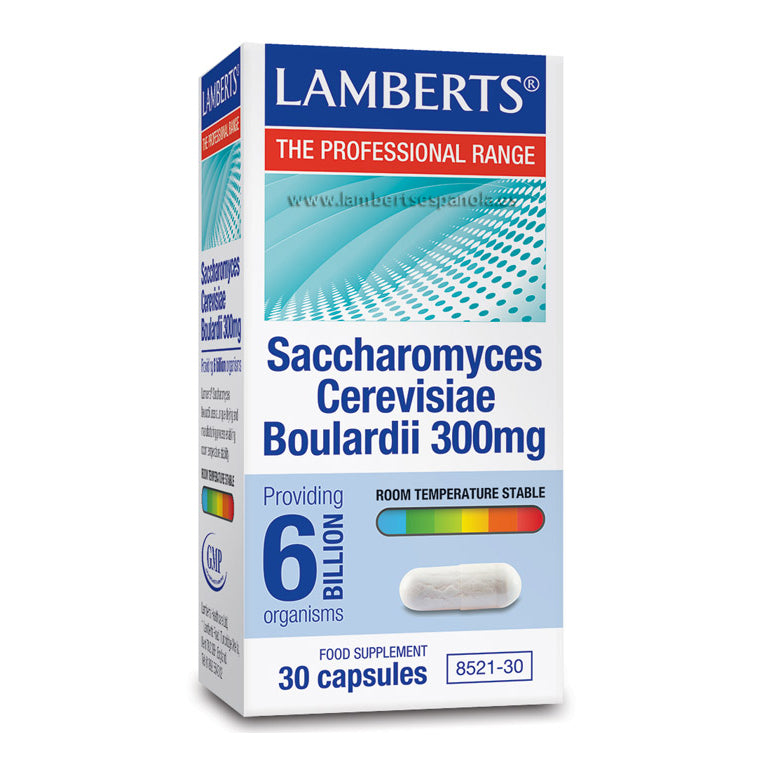 Saccharomyces Boulardii - 30 Capsulas. Lamberts. Herbolario Saldud Mediterranea
