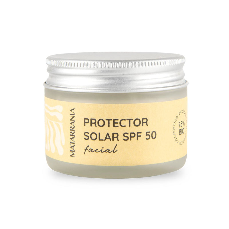 Protector Solar Facial PSF50 BIO - 30 ml. Matarrania. Herbolario salud Mediterranea