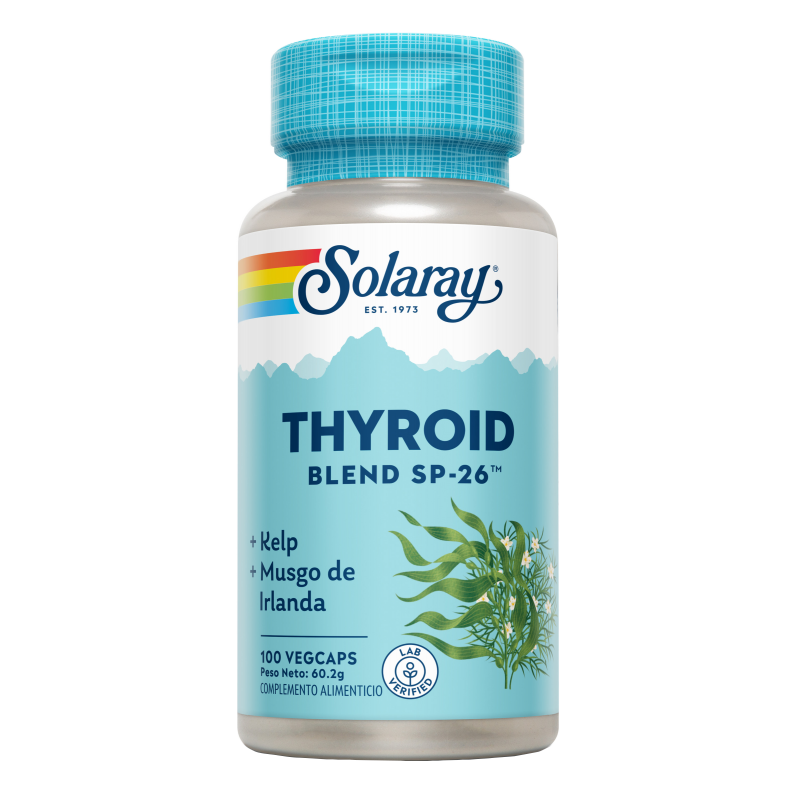 Thyroid Blend SP-26™ -  100 VegCaps. Solaray. Herbolario Salud Mediterranea