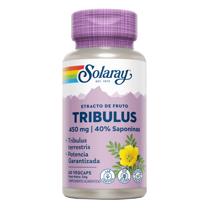 Tribulus - 60 Cápsulas. Solaray. Herbolario Salud Mediterranea