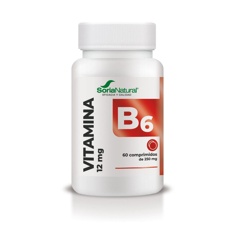 Vitamina B6 - 60 Comprimidos. Soria Natural. Herbolario Salud Mediterranea