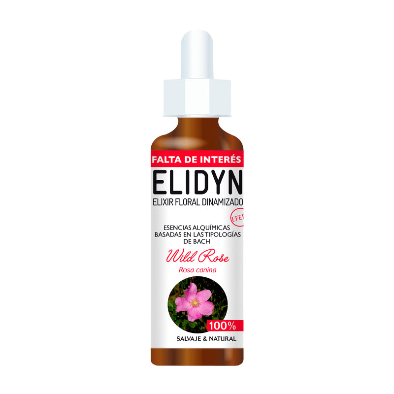 Elixir floral dinamizado WILD ROSE - 20 ml. Elidyn. Herbolario Salud Mediterranea