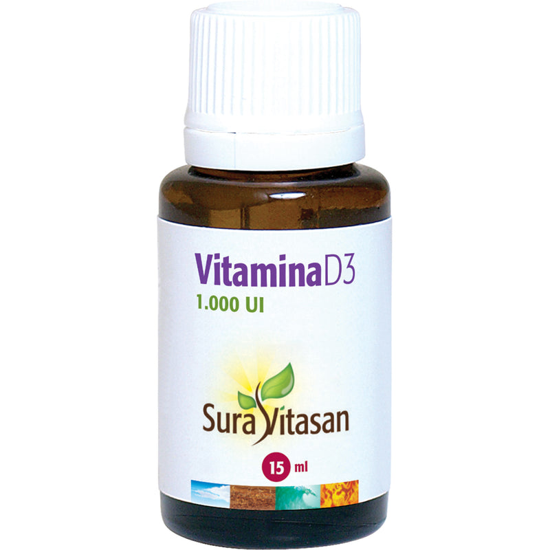 Vitamina D3 Liquida - 15 ml. Sura Vitasan